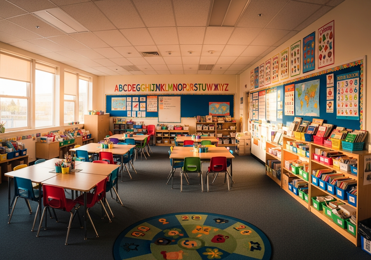 A consistent classroom space